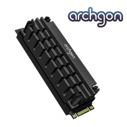 archgon M.2 2280 SSD 散熱片組 HS-1110 紅色 黑色