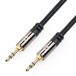 js 淇譽音源線 PG-620JR 620BR 3.5mm高級立體音源傳輸線(公對公) 2.0M