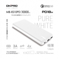 ONPRO MB-XS10PD PD18W QC3.0 快充行動電源